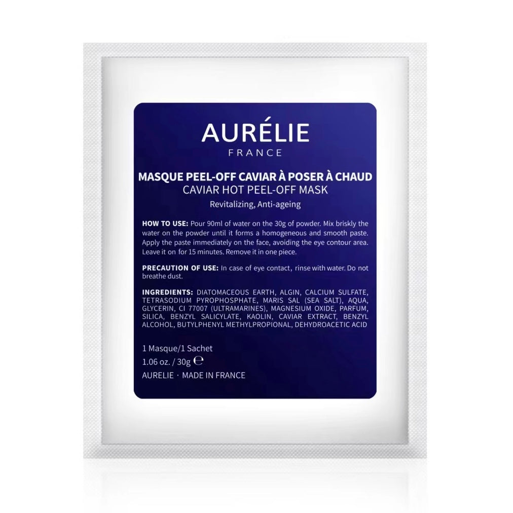 MASQUE PEEL-OFF LUXE CAVIAR 30g AURELIE REVE