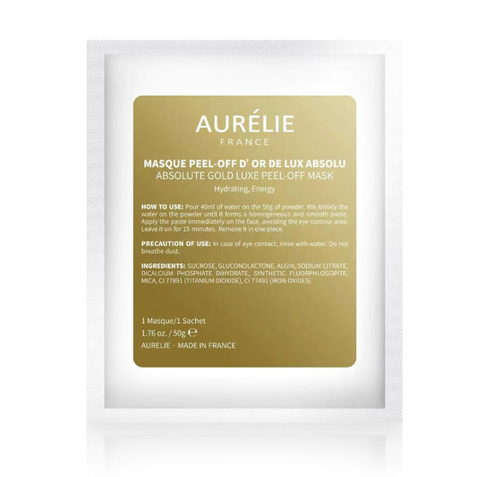 ABSOLUT GOLD LUXE PEEL-OFF MASK 50g AURELIE REVE
