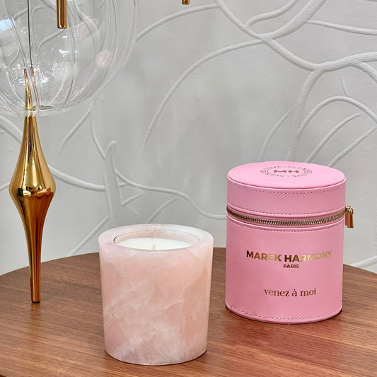 Rose Quarz Crystal Jar