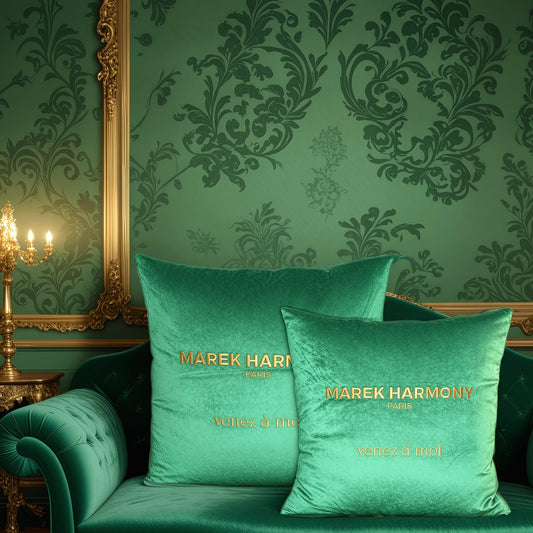 MAREK HARMONY PARIS - Green Pillows