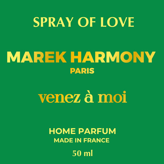 SPRAY OF LOVE - GREEN - Home Parfum
