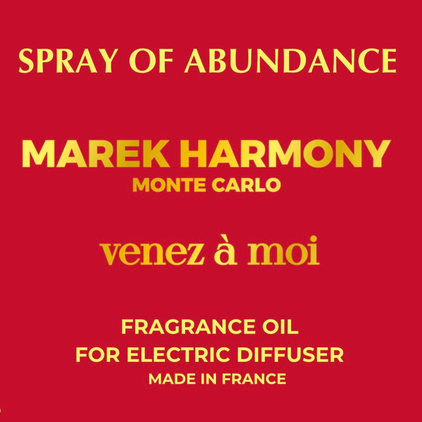 SPRAY OF ABUNDANCE - Fragrance Oil for Electric Diffuser